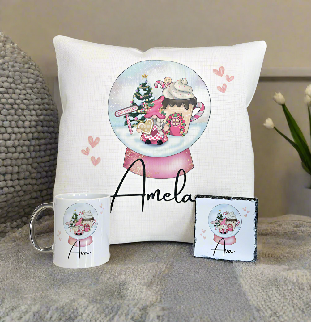 Pink Snowglobe Gonk Design