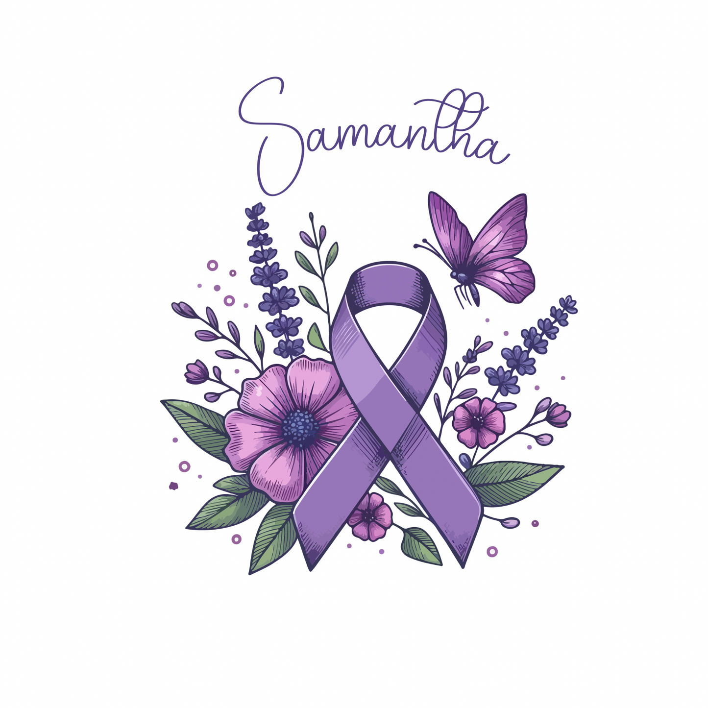 Dementia design 5: Tester for Latte and Purple mug