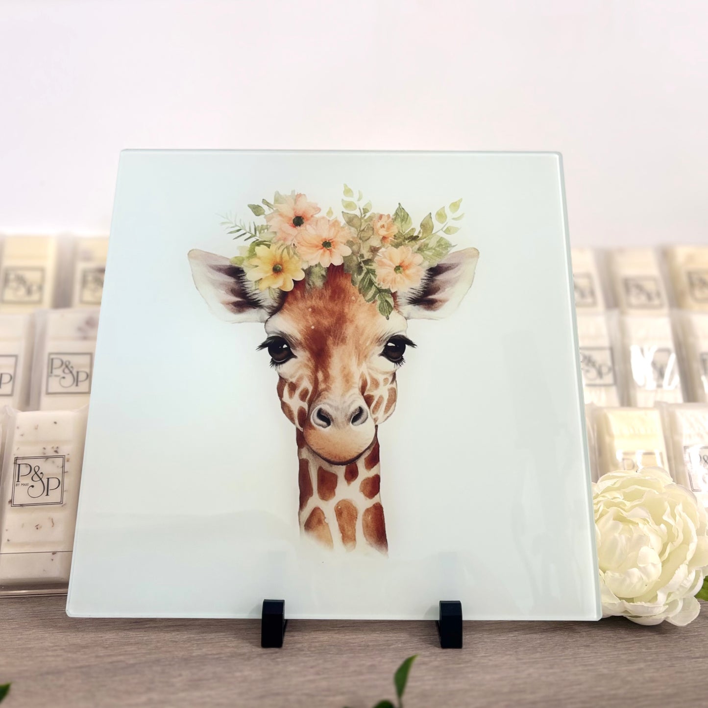 Giraffe 30cm Chopping Board