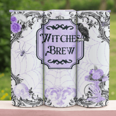 Witches Brew Skinny Tumbler 600ml