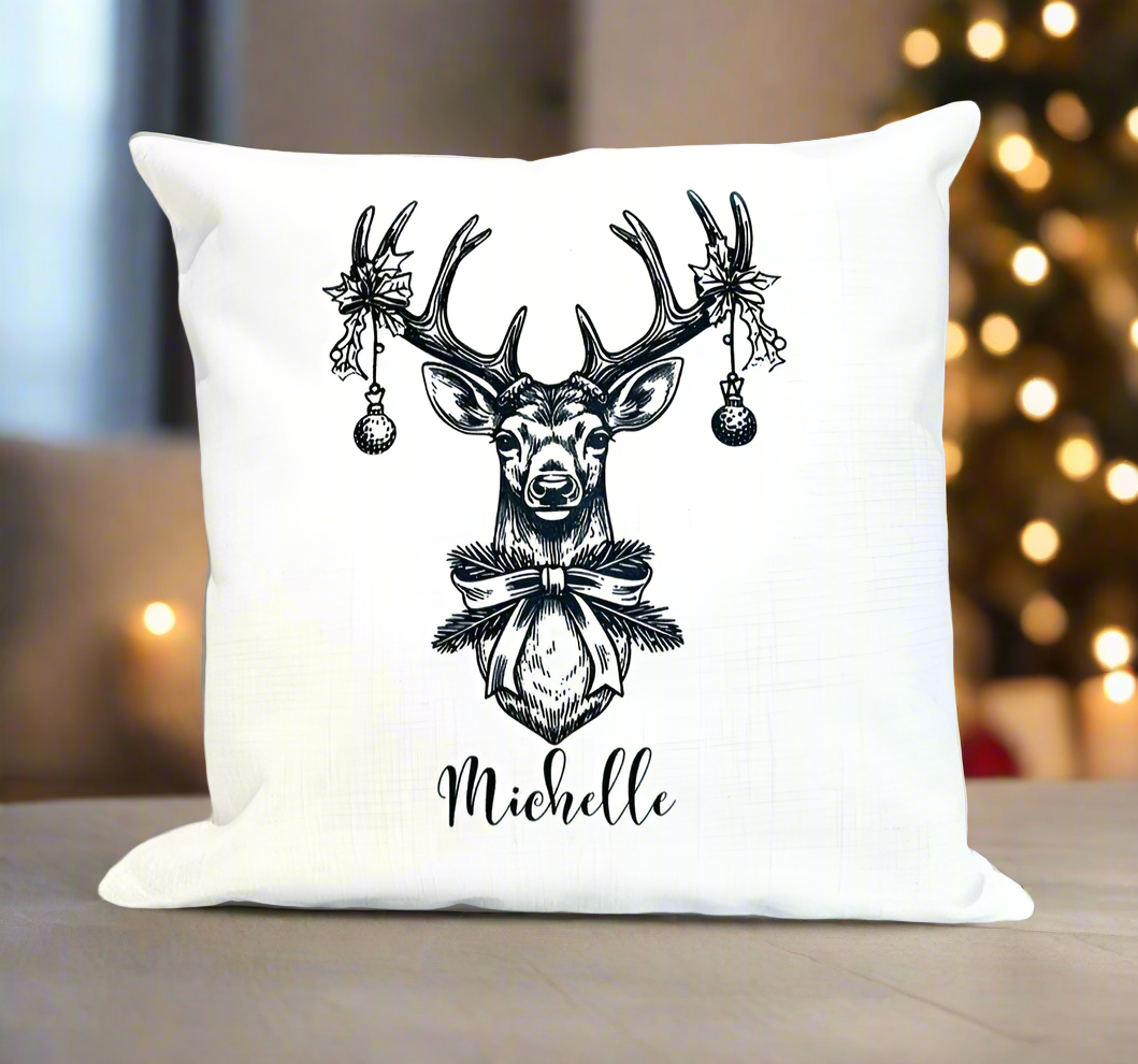 Stag with Baubles Design