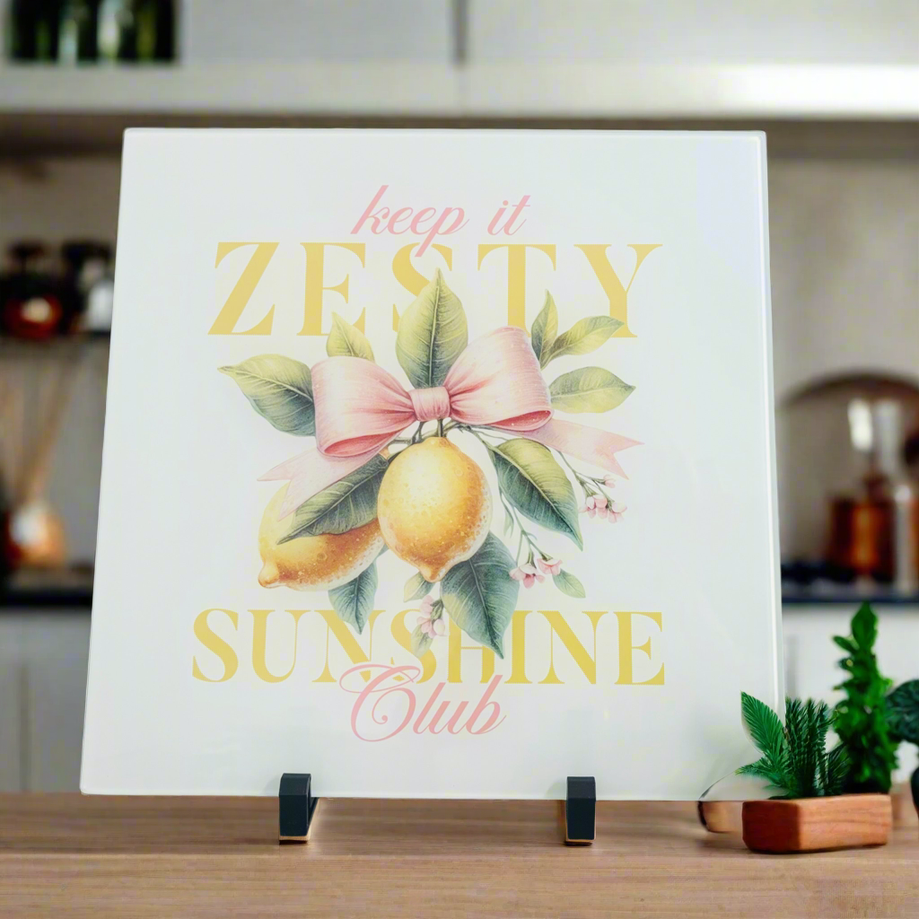 Feeling Zesty Vintage Fruit 30cm Chopping Board