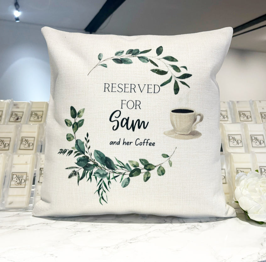 Resereved for “Name” Coffee Design (Various Products)