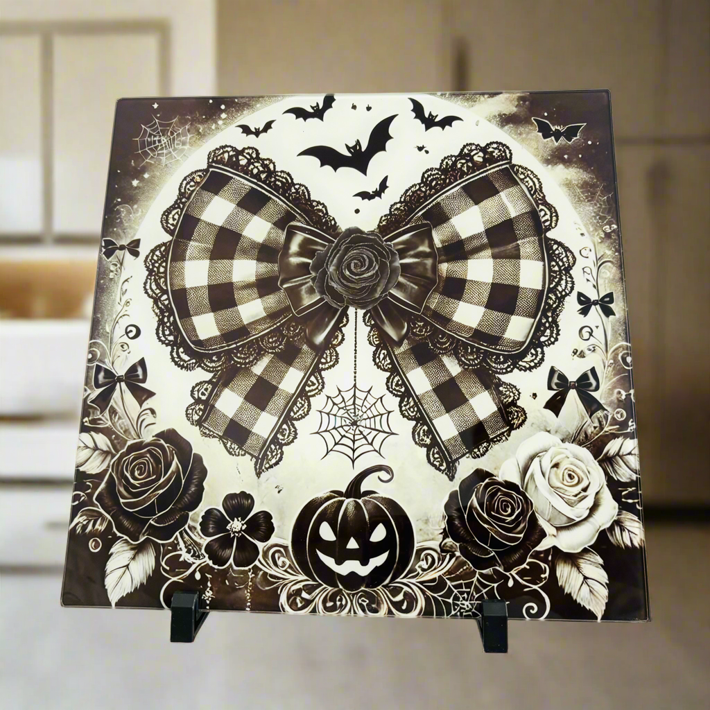 Halloween Bow Chopping Board 30cm