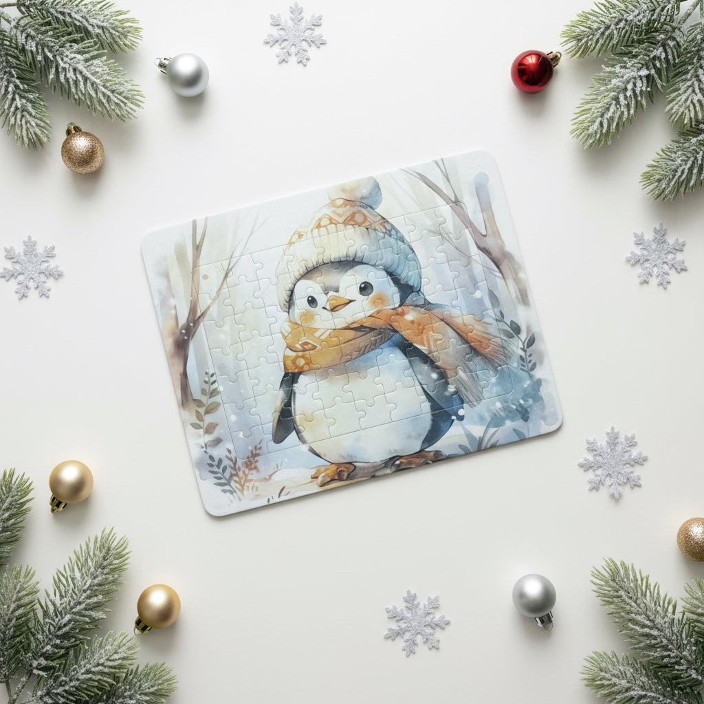 Penguin Frame Jigsaw