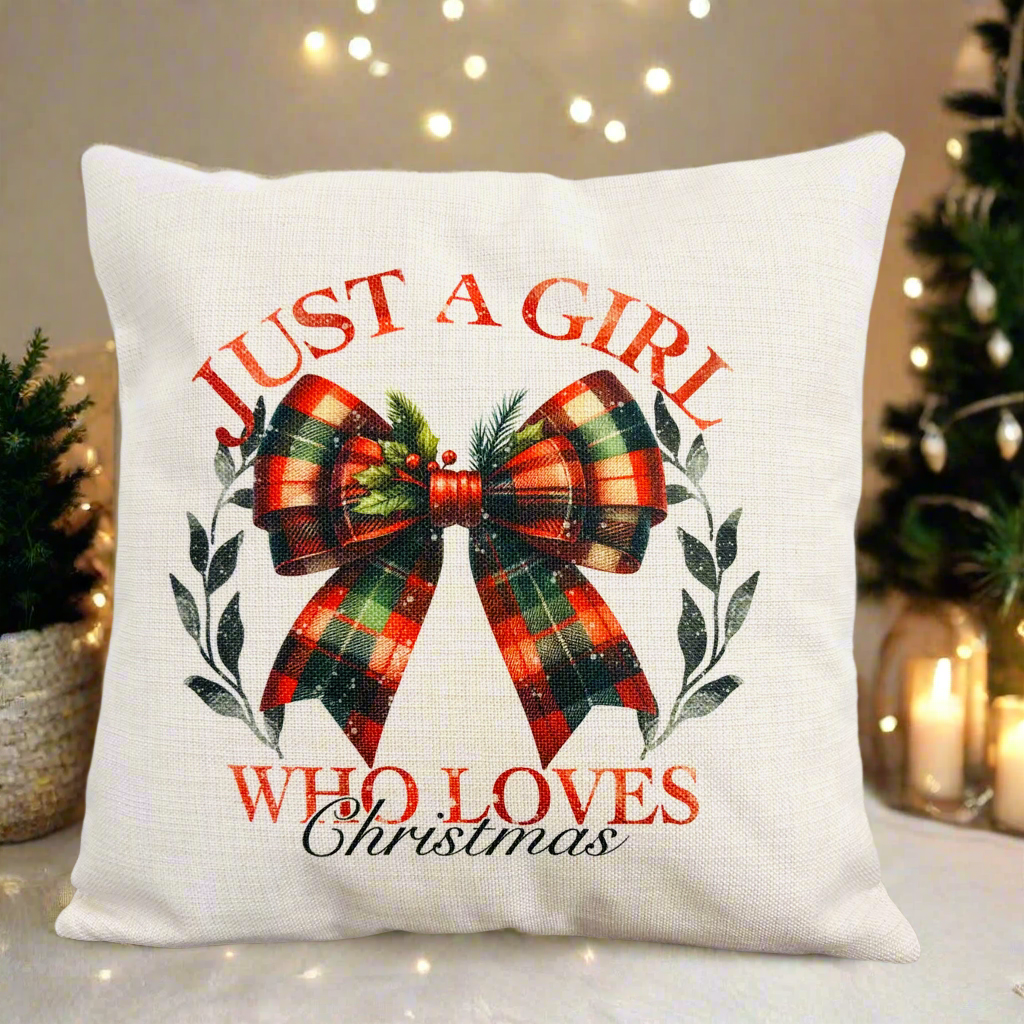 Just a girl who loves Christmas Design (Various Products)