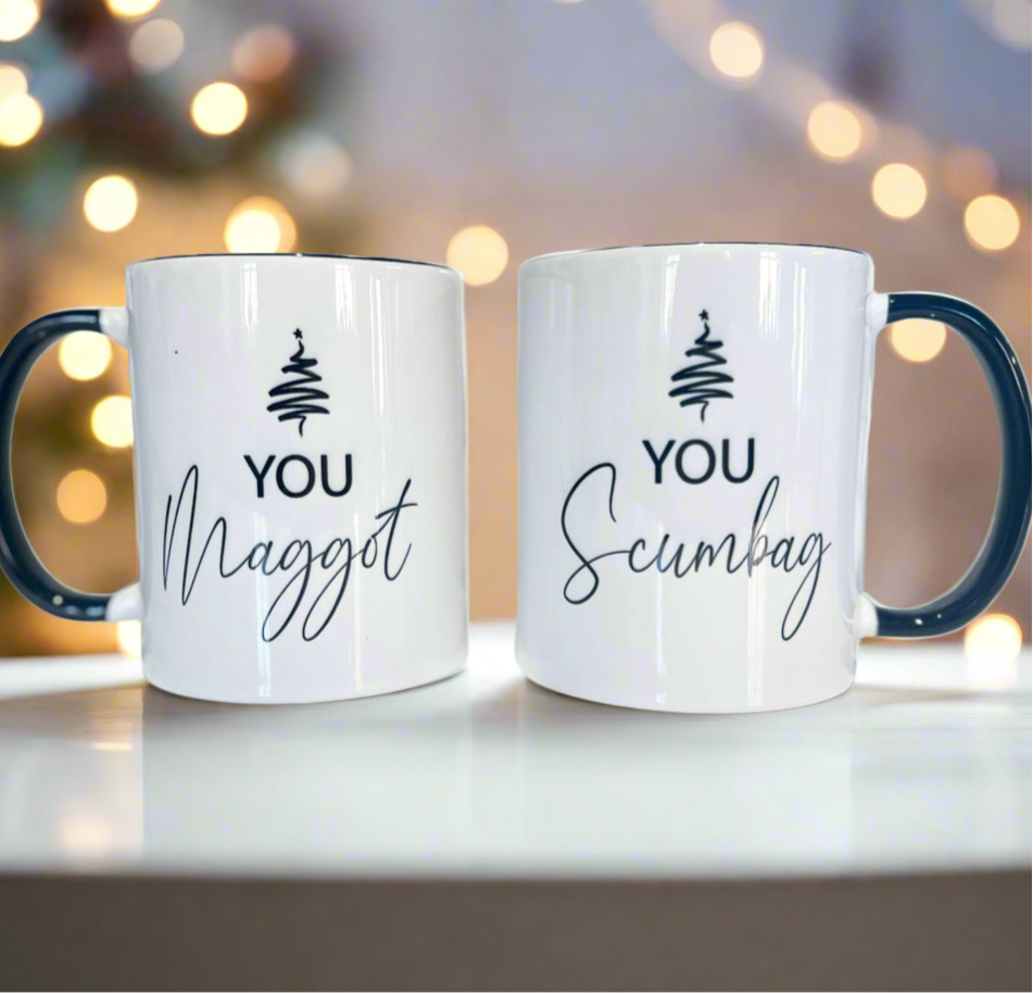 Duo “Scumbag/Maggot” Mugs
