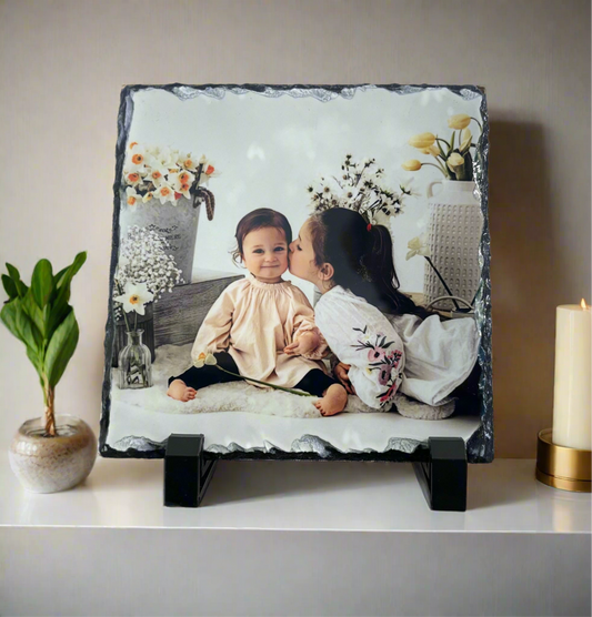 Small Gloss Photo Slate (14cm)