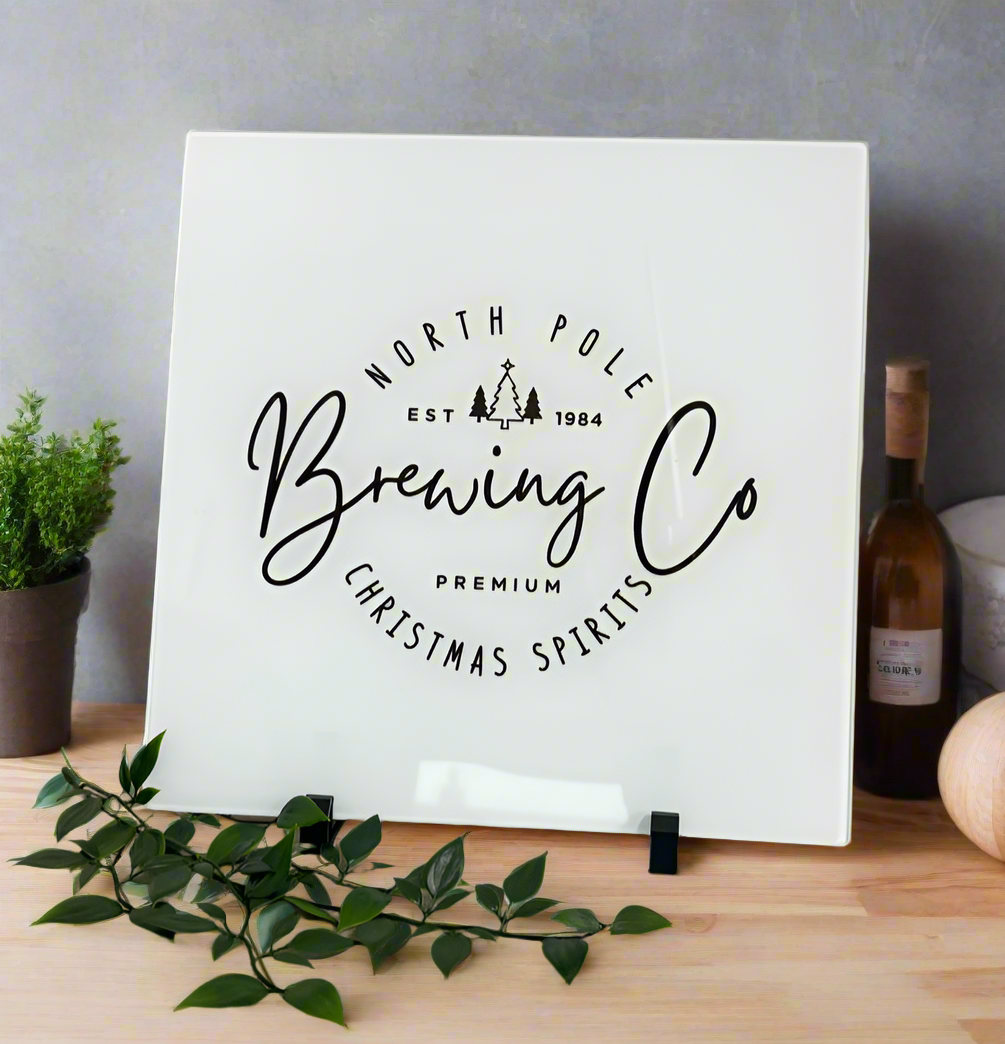 North Pole Brewing Co 30cm Chopping Board