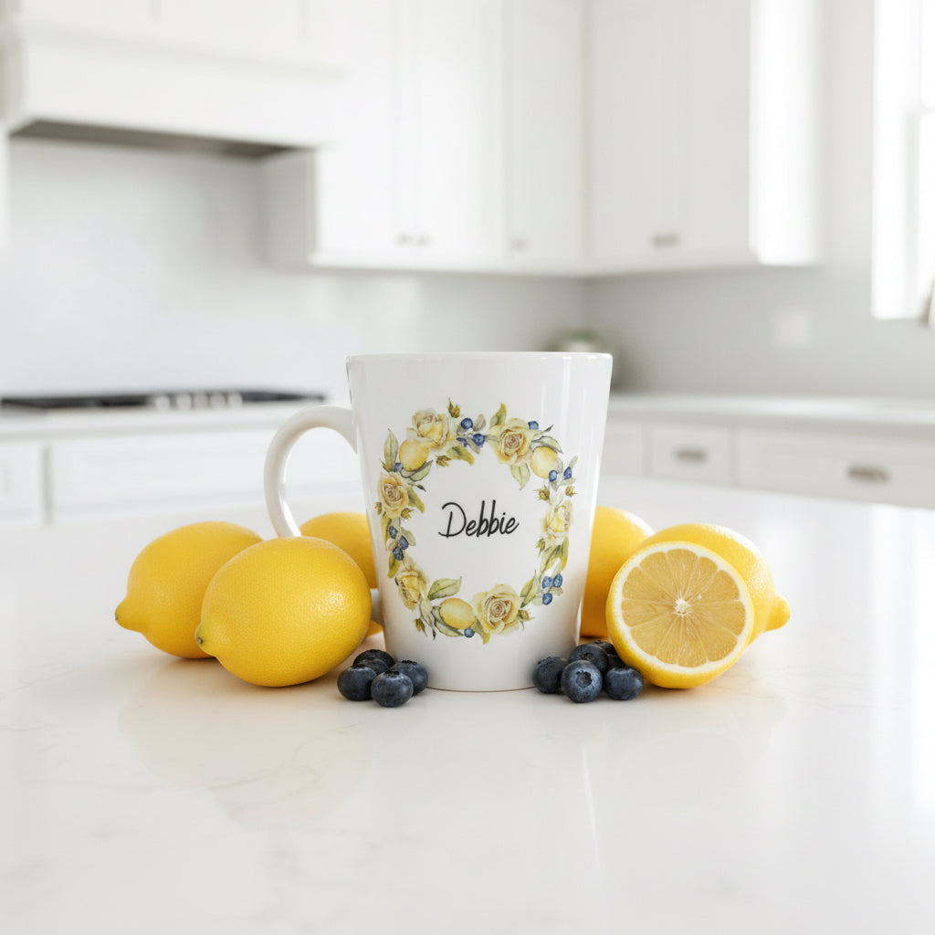 Lemon latte Ceramic Mug
