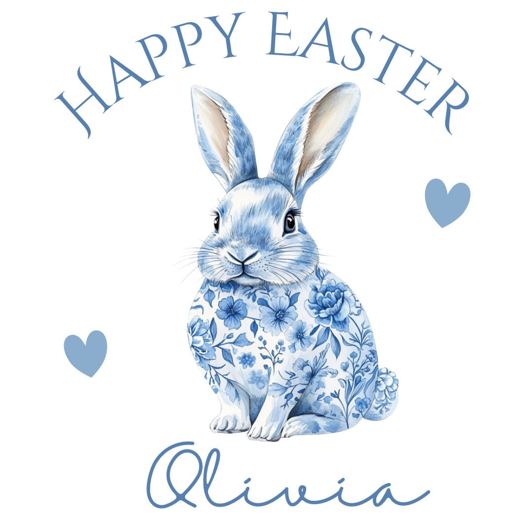 Tester Teddy and Tote Bag -Blue Rabbit