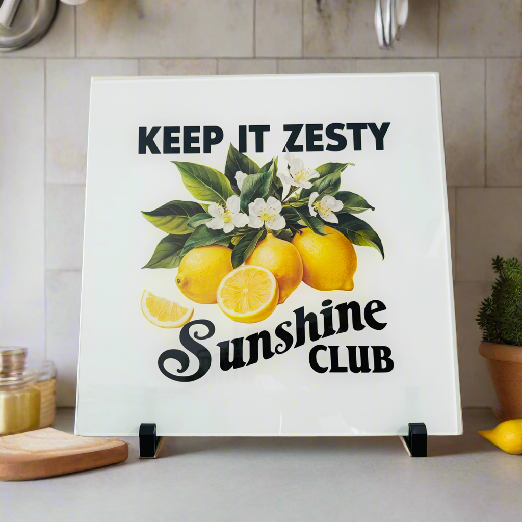 Keeping it Zesty Lemon 30cm Chopping Board