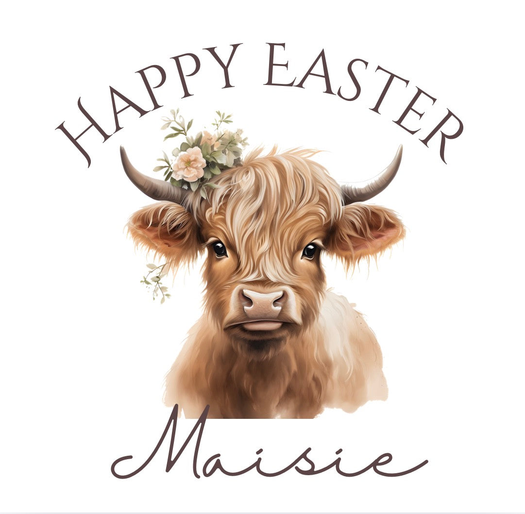 Tester Teddy and Tote Bag- Highland Cow