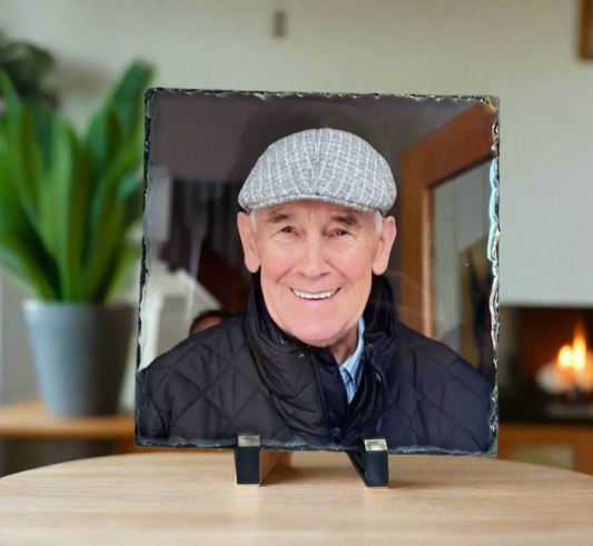 Gloss Memorial Photo Slate (19cm)