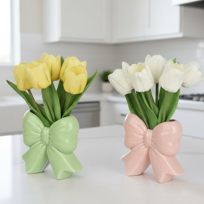 Pre order: Tulip Bow Vase