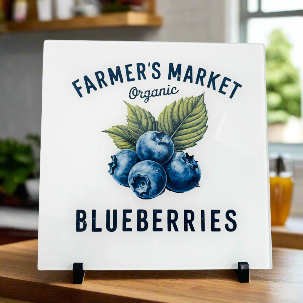 Blueberry Vintage Fruit 30cm Chopping Board