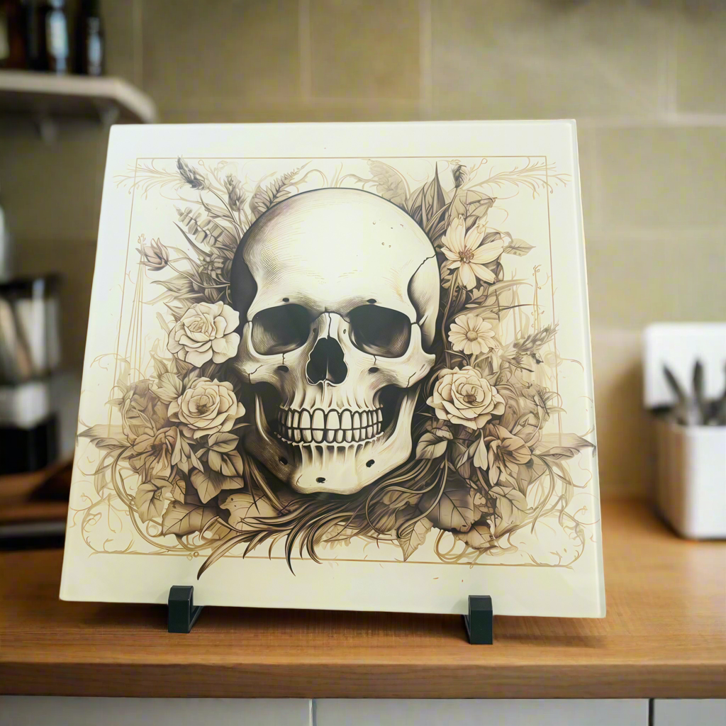 Skull Chopping Board 30cm