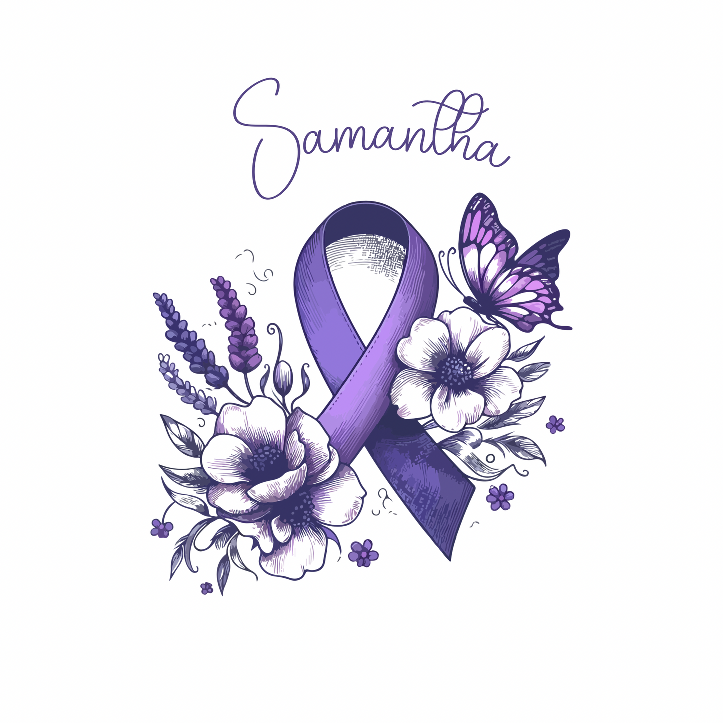 Dementia design 3:Tester for Latte and Purple mug