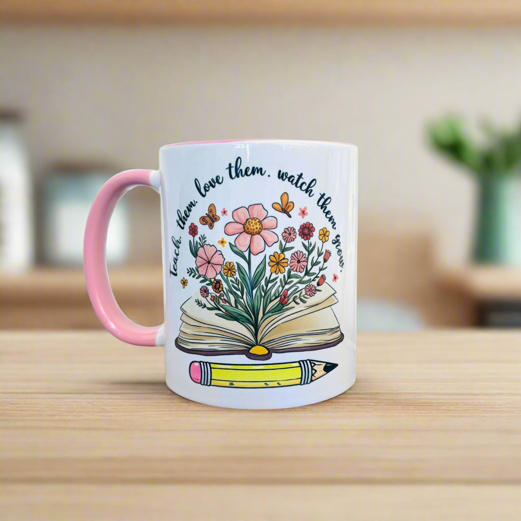 Teacher watch them Grow 11oz Mug