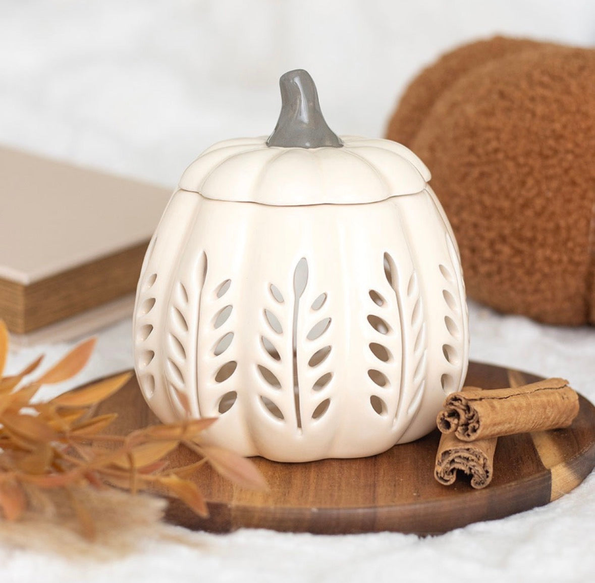 Pre order: Pumpkin Leaf Cut Out Burner