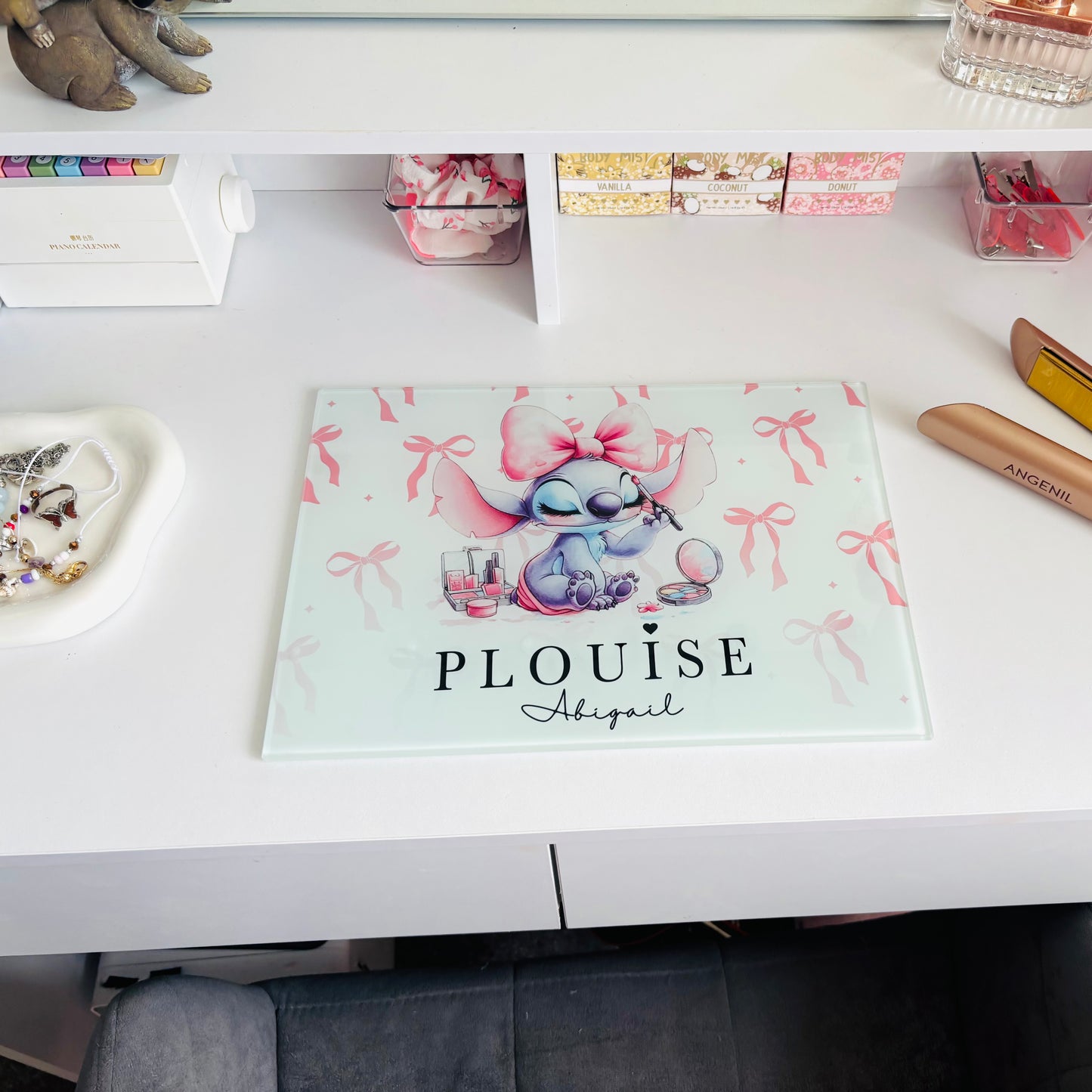 Rectangle Smooth Makeup Glass Board