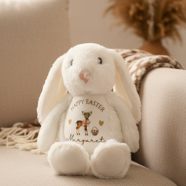 Deer Design Teddy - Happy Easter