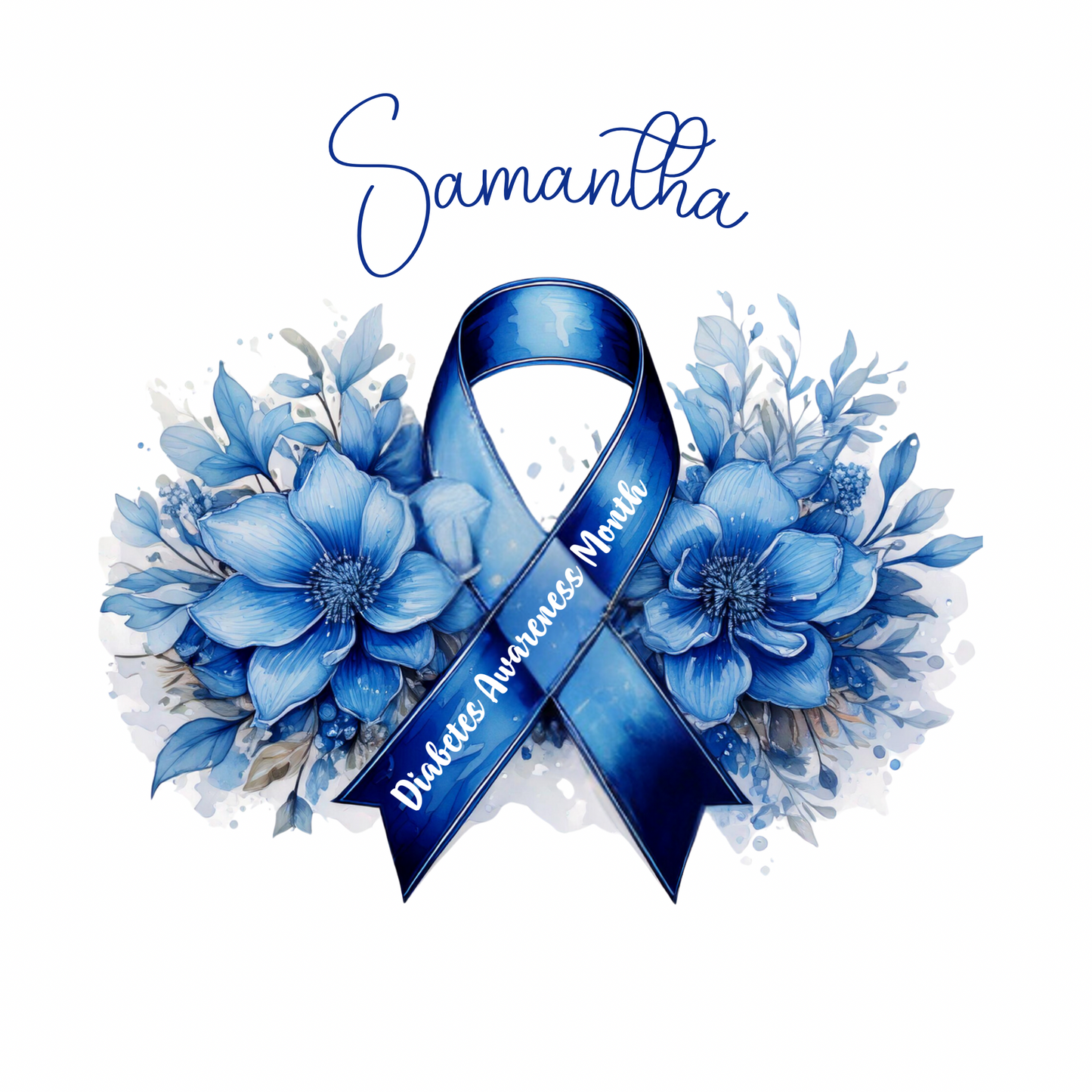 Diabetes design 4: Tester for Latte and Blue mug