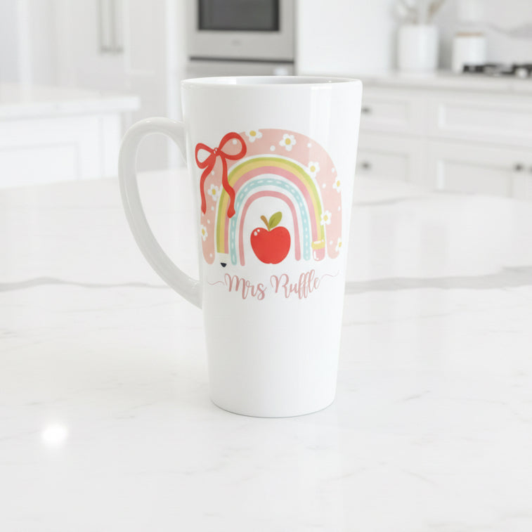 Teacher Ceramic Latte Mug