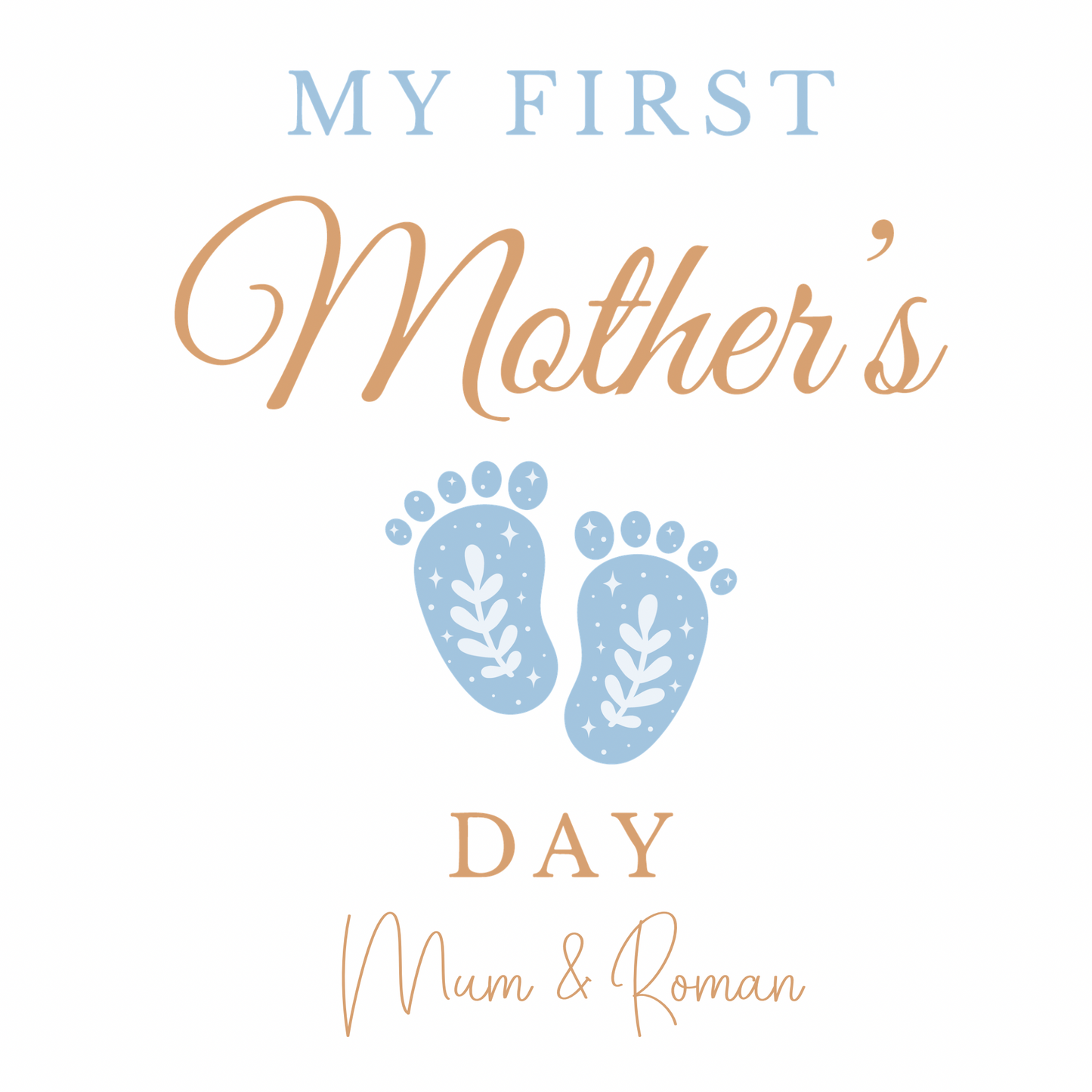 1st Mother’s day- Tester for Latte and 11oz Blue Mug