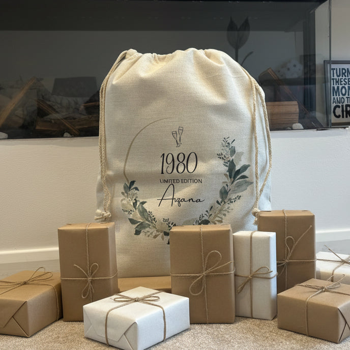 Milestone Birthday Sack