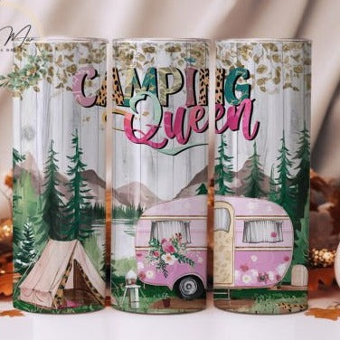 Camping Queen Tumbler