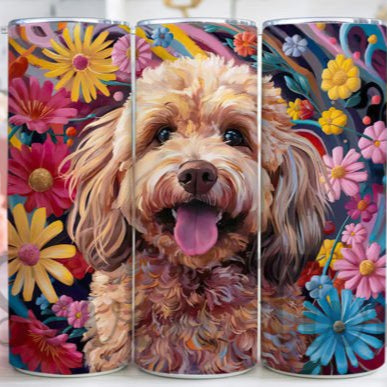 Cockapoo Skinny Tumbler