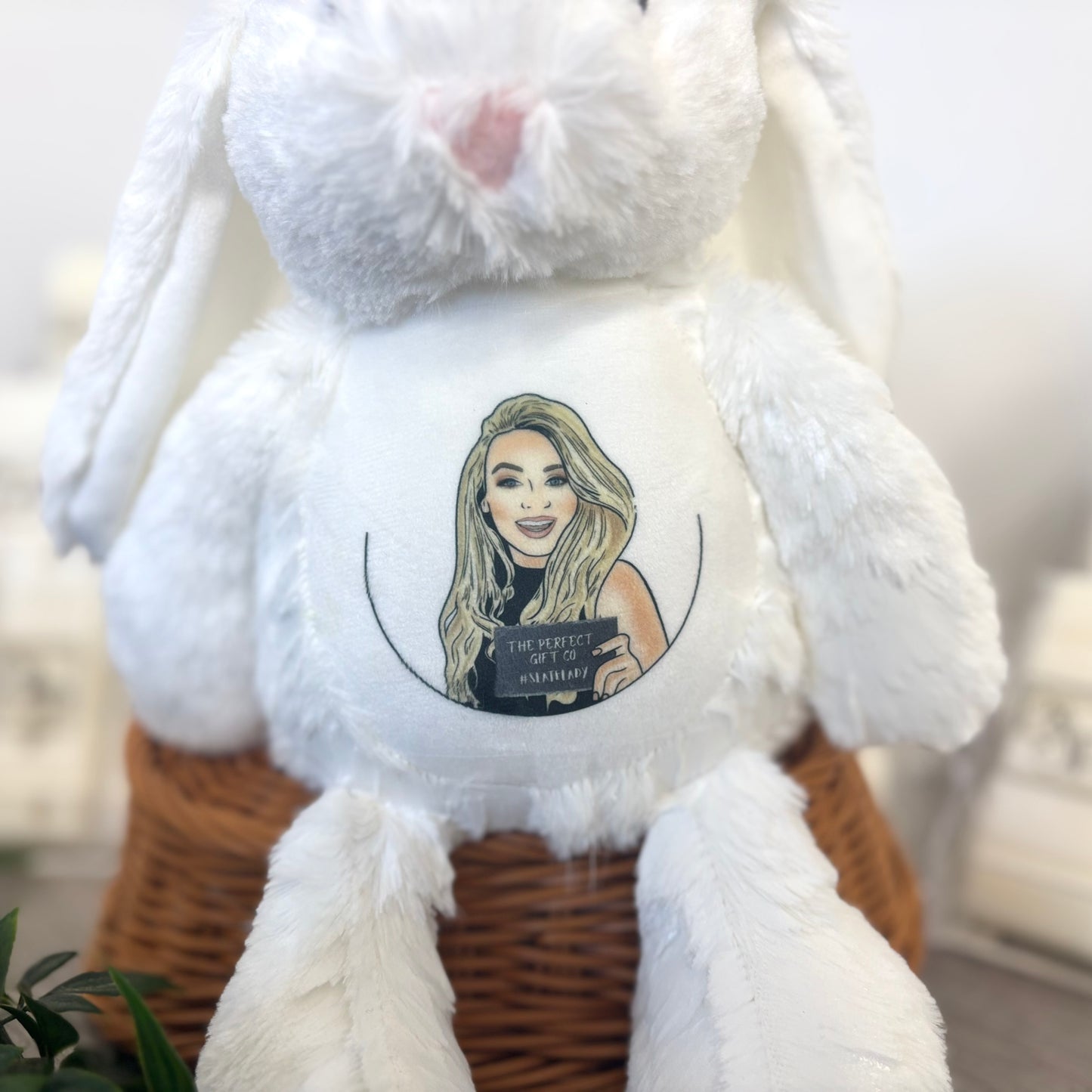 Floppy Rabbit Plush Teddy - Slate Lady Merch