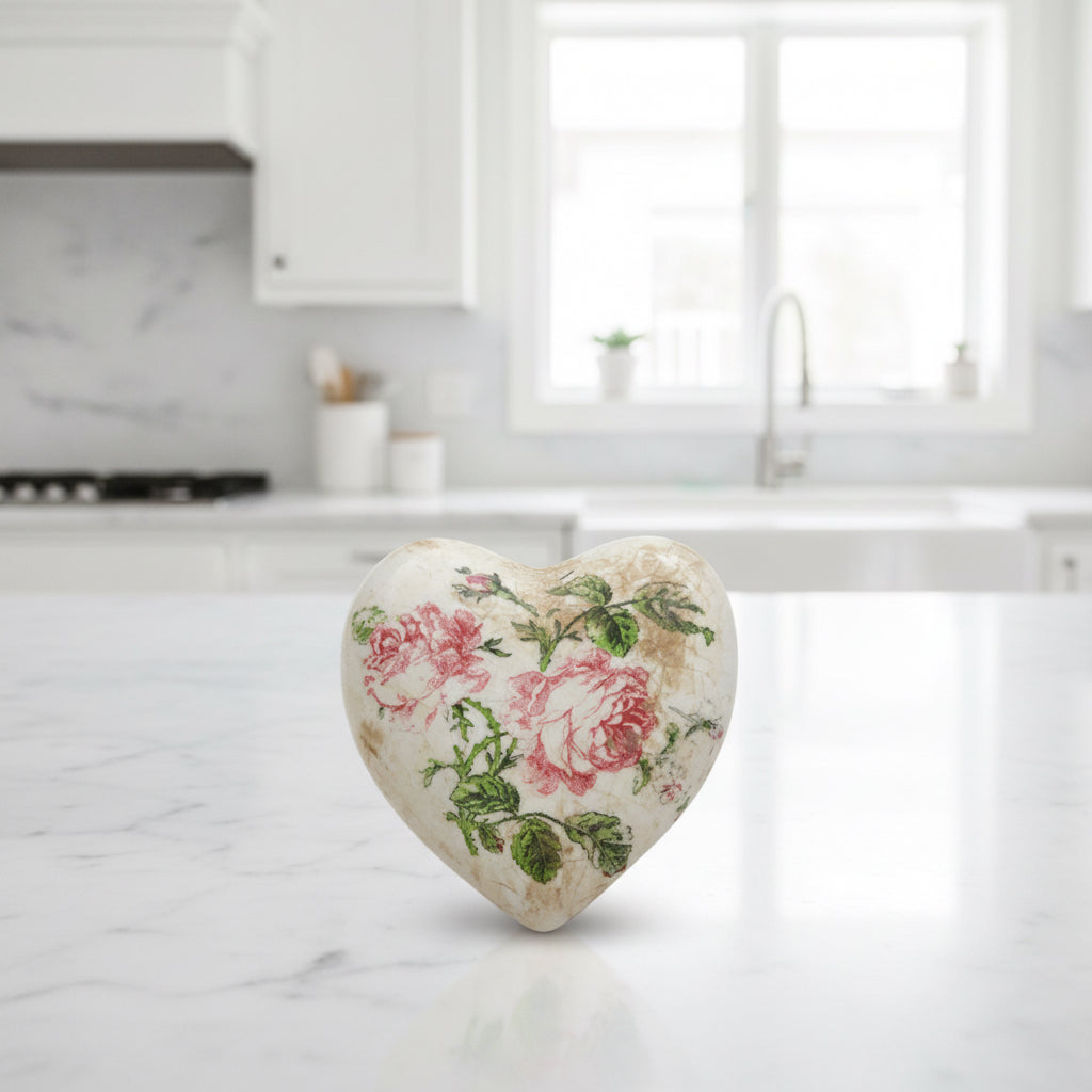 Heart flower Pebble