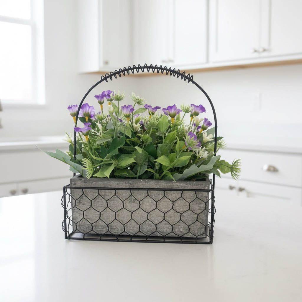 Purple Planter