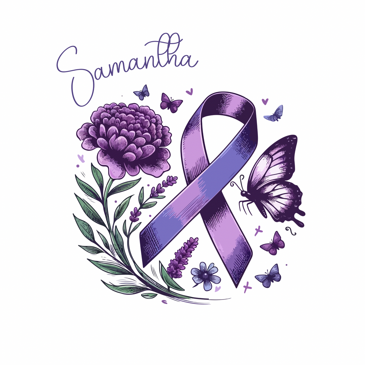 Dementia design 4:Tester for Latte and Purple mug