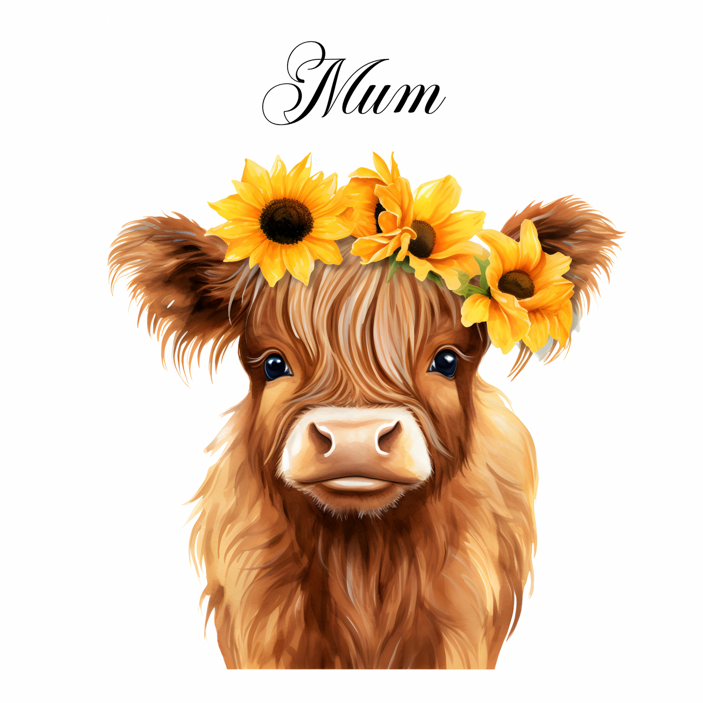 Highland Cow Spring - Tester for Latte and 11oz Grey Mug