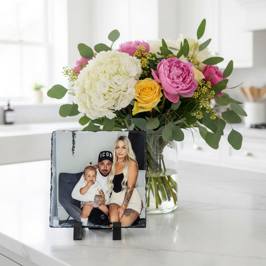Small Gloss Photo Slate 14cmx14cm