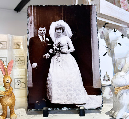 Xl Large Photo Slate (30x20cm) Rectangle