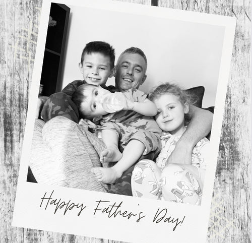 TESTER Father’s Day (photo used for website) Photo slate & Chopping board and Cushion Cover