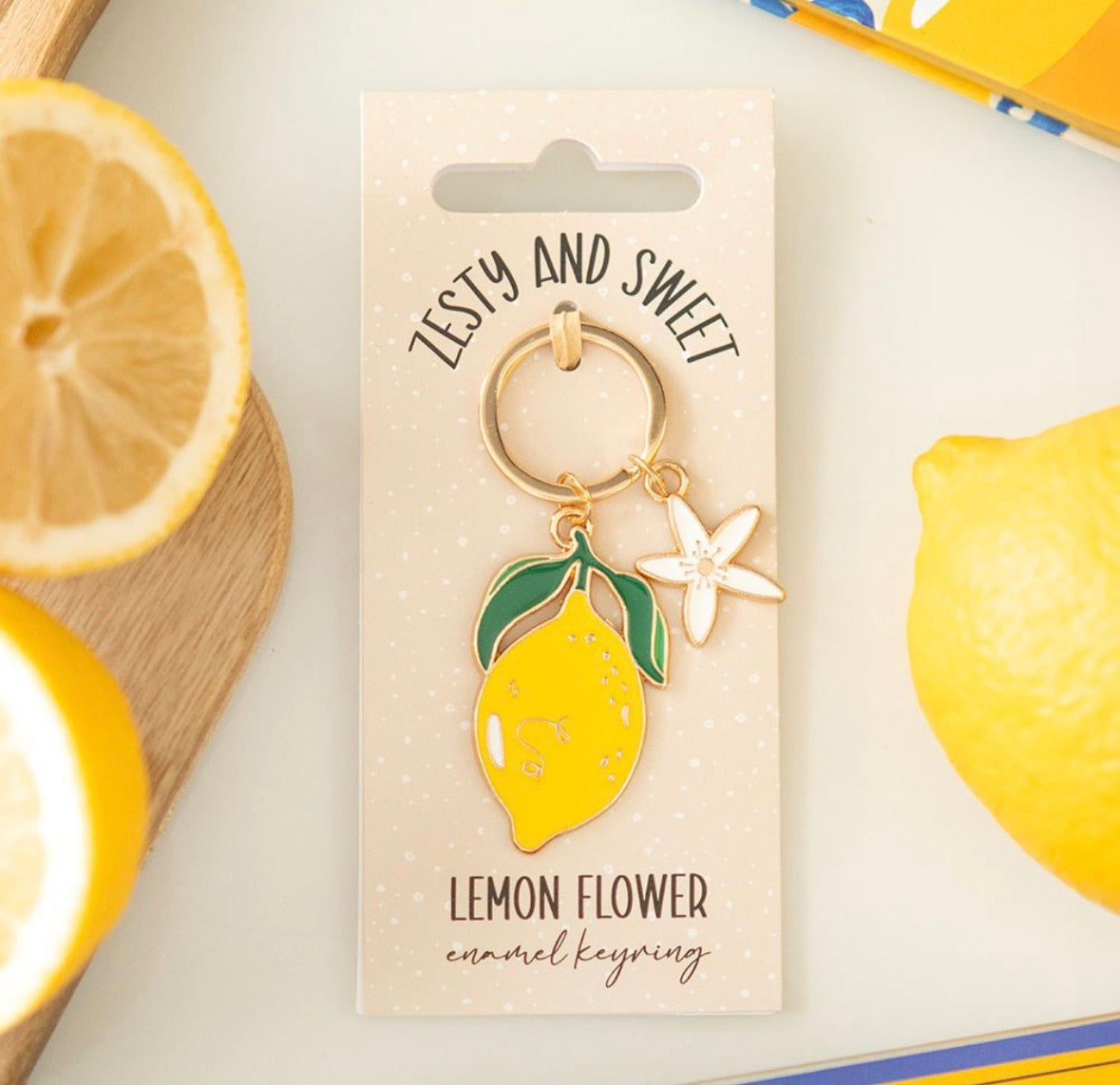 Lemon Keyring