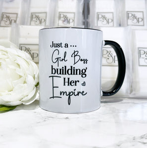 Girl Boss building her empire Mug