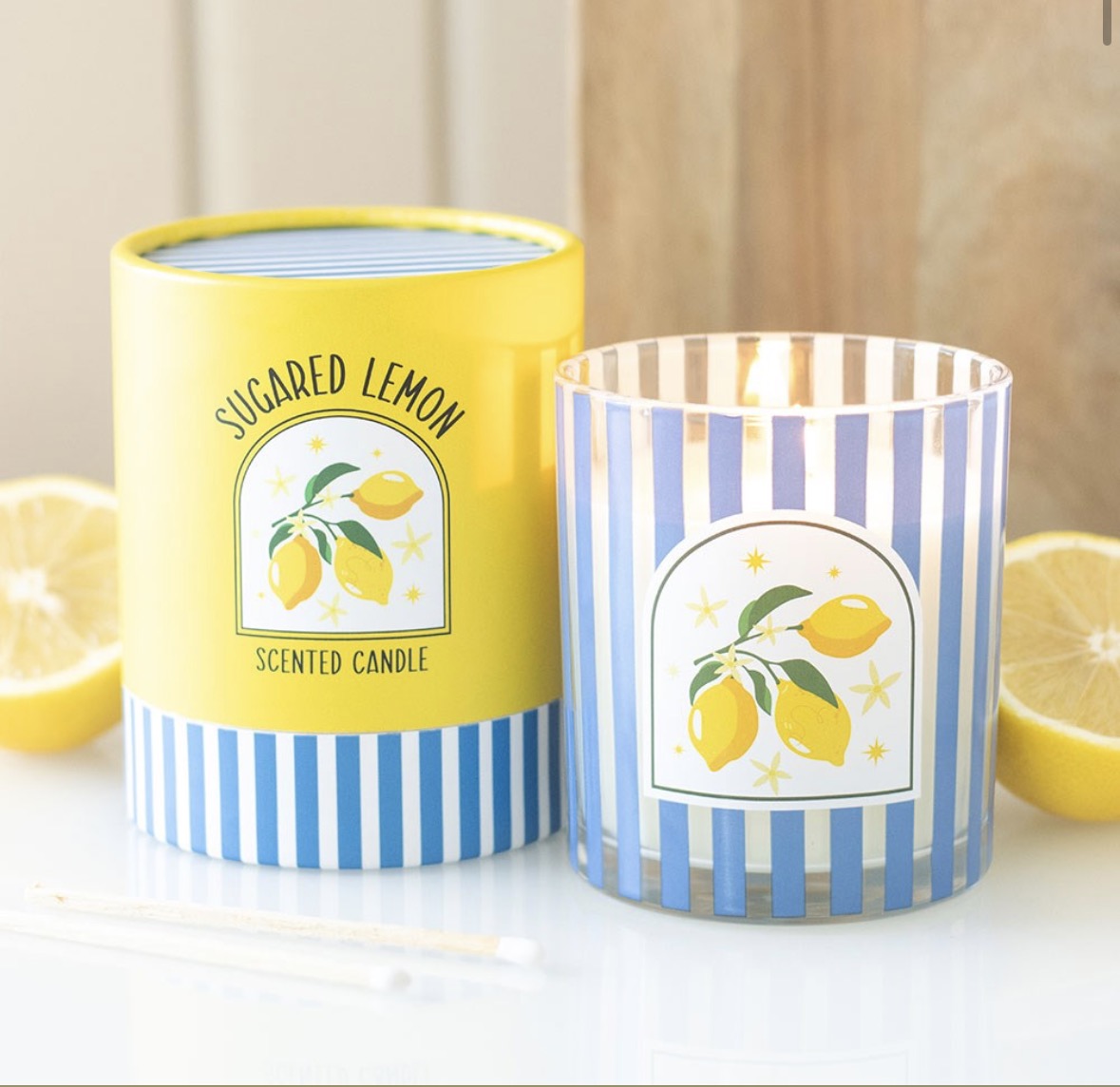 Pre order: Lemon Scented Candle