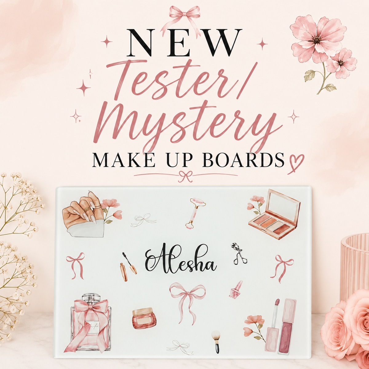Live special - Makeup Board new design A4