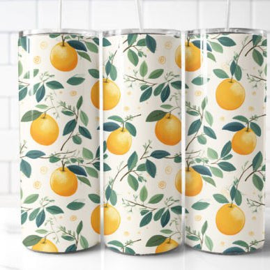 Oranges Stainless Steel Tumbler