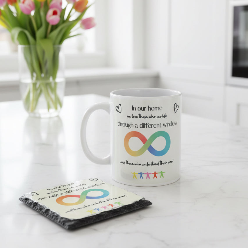 Autism Awareness Mug & Coaster Bundle