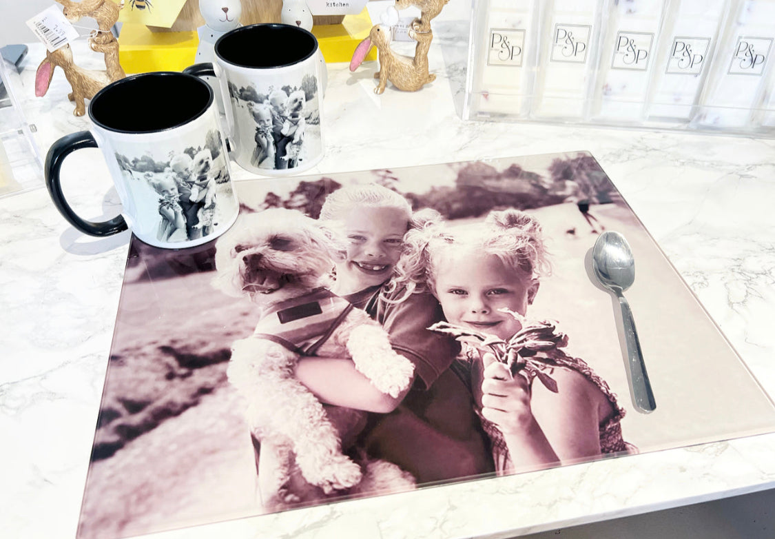 A3 Rectangle Smooth Photo Chopping Board Only