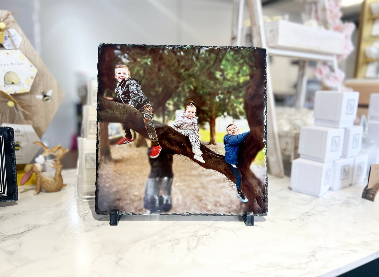 Extra large Gloss Photo Slate (30cm)