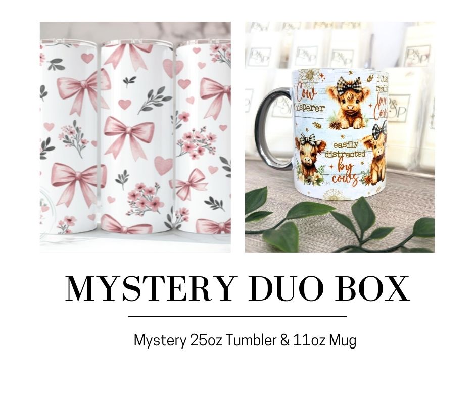 Mystery Duo Box (Tumbler and 11oz Mug)