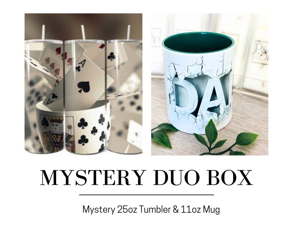Mystery Dad Duo Box (Tumbler and 11oz Mug)